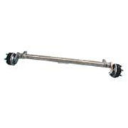 Full Beam Braked Axle: 1000kg - 4x5.5"pcd to suit 10" wheel