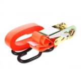 Ratchet Strap with S Hooks: 4.5M 600kg