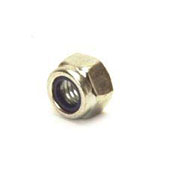 Nyloc Nut: 10mm - Plated