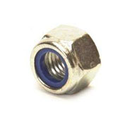 Nyloc Nut: 12mm - Plated