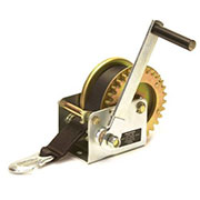 Budget Manual Winch: 800lbs with Strap