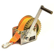 Budget Manual Winch: 1400lbs with Strap