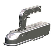 Un-Braked 50mm Trailer Coupling: 50mm box