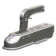 Un-Braked 50mm Trailer Coupling: 60mm box