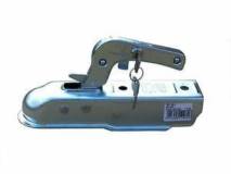 Un-Braked 50mm Trailer Coupling: 50mm box Inc Lock